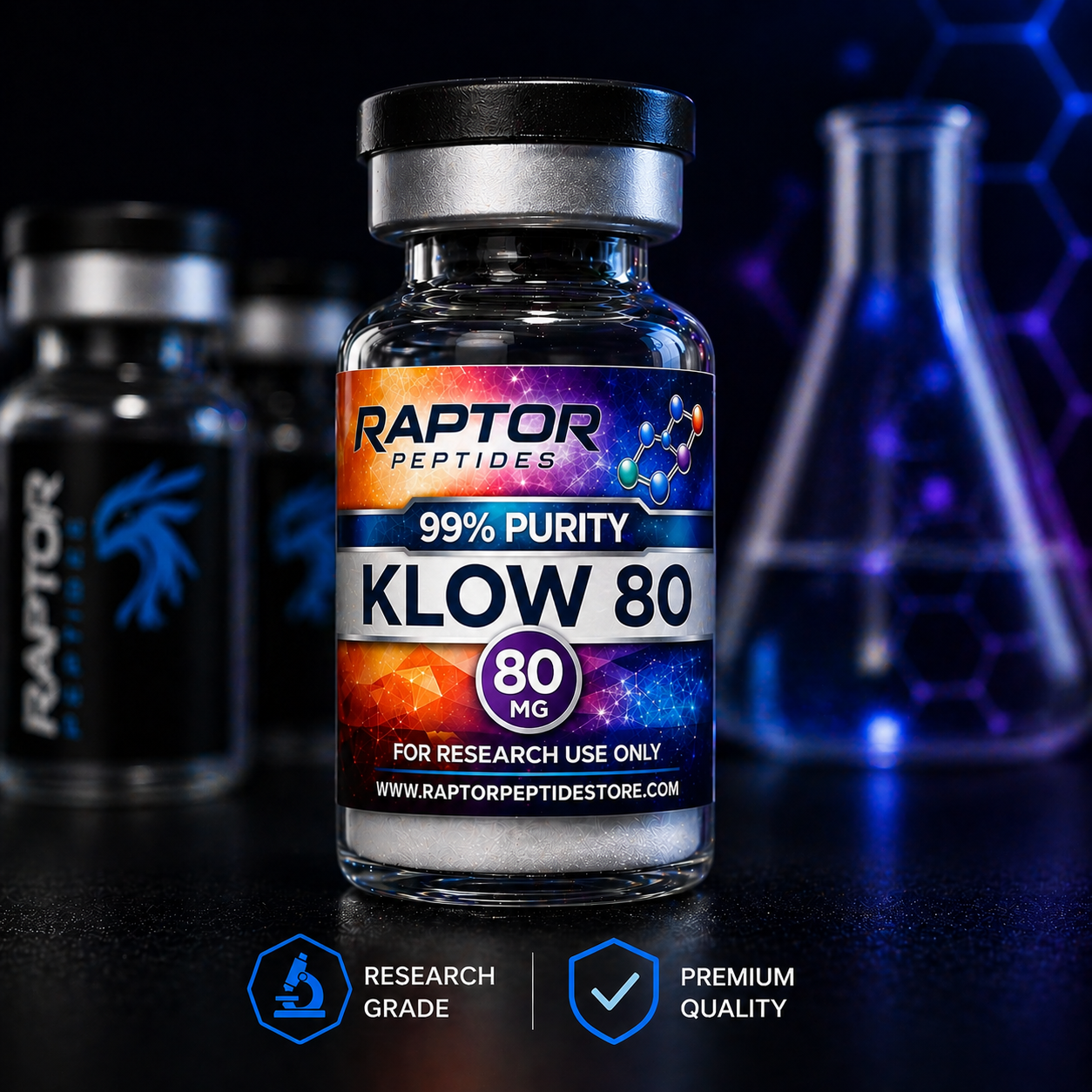 KLOW (BPC-157 + GHK-Cu + TB-500 + KPV)